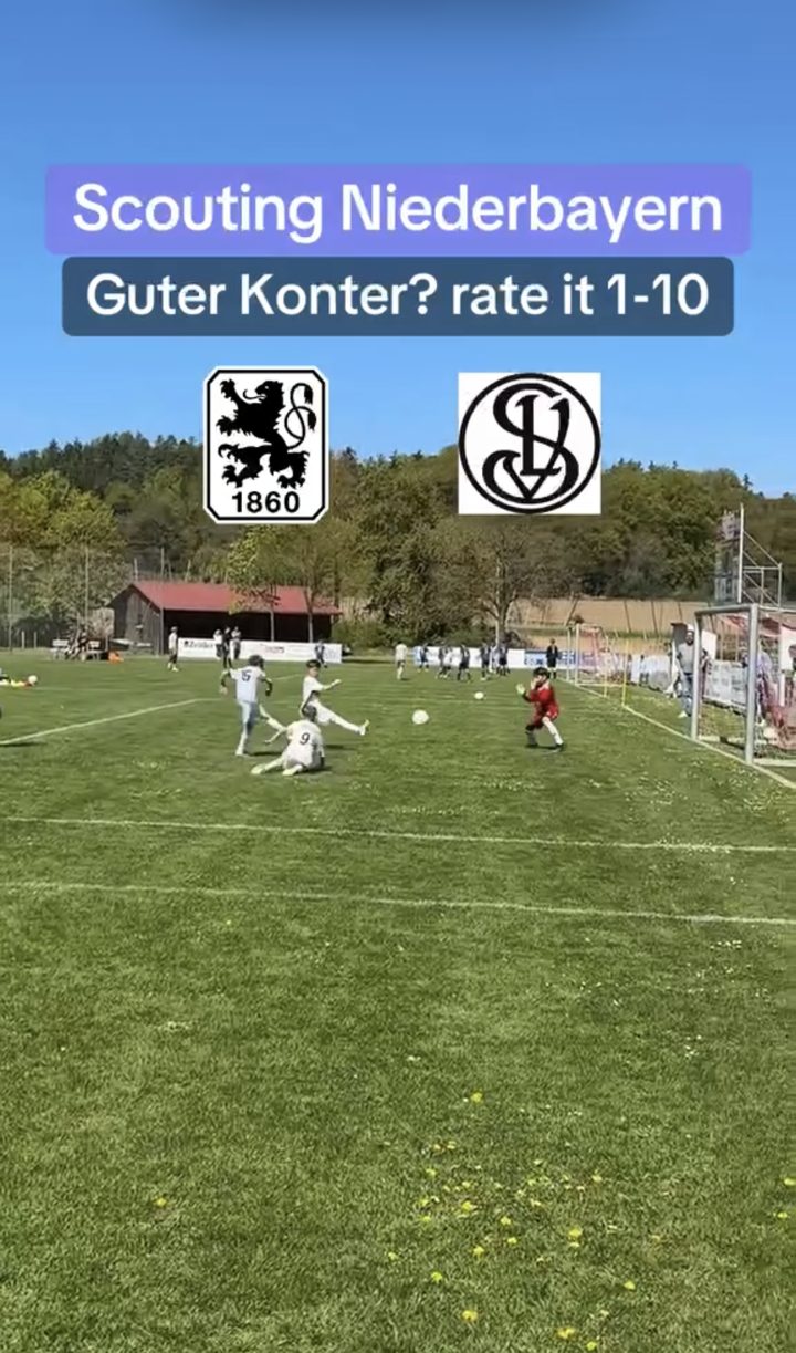 Scouting-Reel auf TikTok
